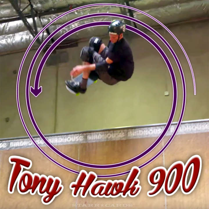 48-year-old Tony Hawk lands one last 900