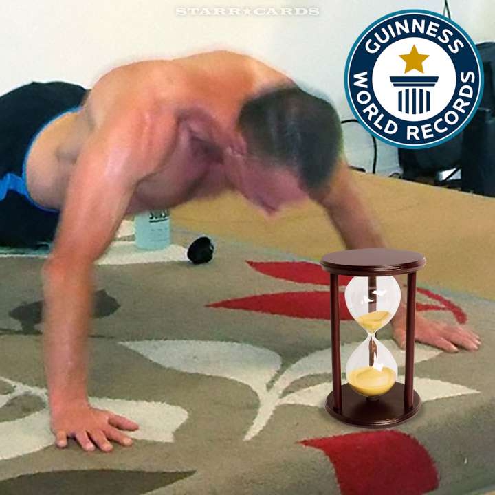 52-year-old Carlton Williams set Guinness world record for push ups in an hour