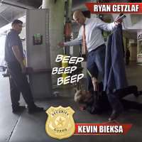Anaheim Ducks defenceman Kevin-Bieksa scans captain Ryan Getzlaf