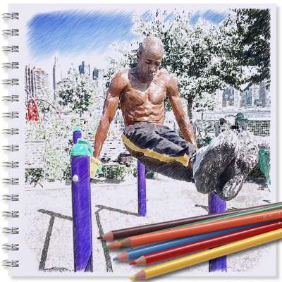 Art of Calisthenics: Darius Meeks stays in peak shape well past 50th birthday