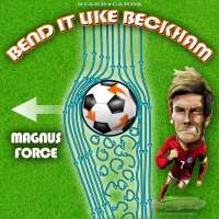 Bend It Like Beckham: Magnus force illustrated on a soccer ball