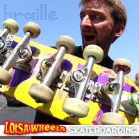 Braille Skateboarding tries new-fangled boards with lotsa wheels