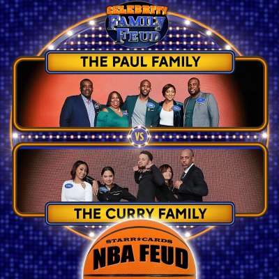Chris Paul Family vs Steph Curry Family on 'Celebrity Family Feud'