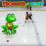 Claude Giroux plays Frogger on Ice
