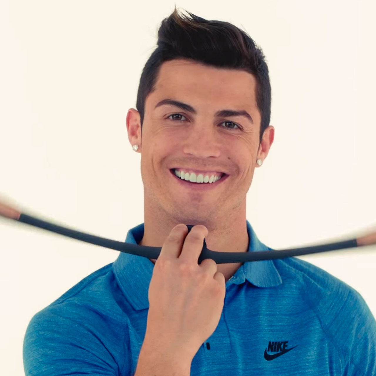 Cristiano Ronaldo in ad for Pao Facial Fitness