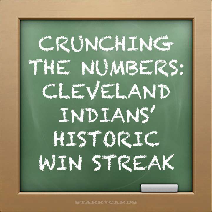 Crunching the numbers behind the Cleveland Indians' historic win streak