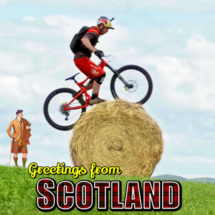 Danny MacAskill sends Greetings From Scotland