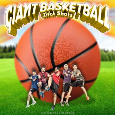 Dude Perfect presents Giant Basketball Trick Shots