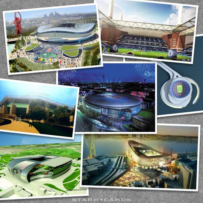 Amazing soccer stadiums that never got off the drafting table