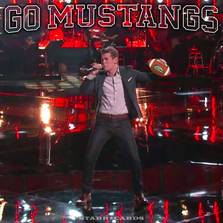 Former Kennesaw Mt. Mustangs football player Zach Seabaugh scores on 'The Voice'
