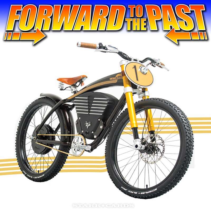 Forward to the Past: Vintage electric bikes evoke early days of motorcycling