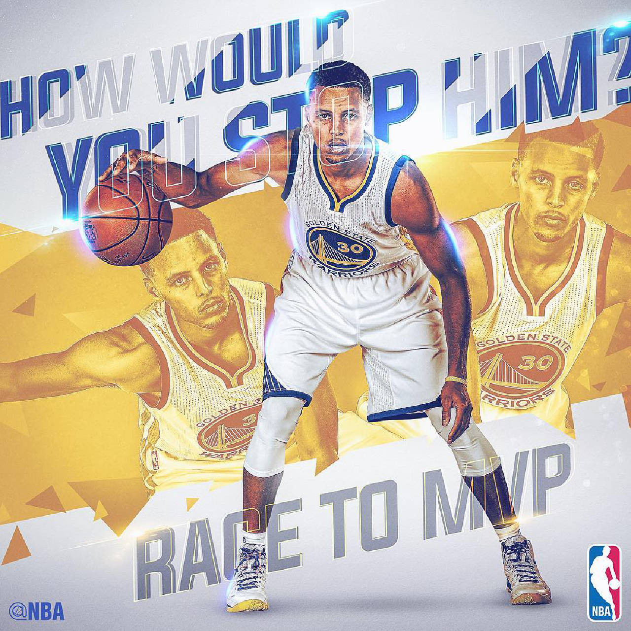Golden State Warriors' Steph Curry NBA MVP