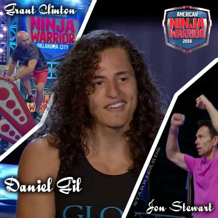 Grant Clinton, Daniel Gil and Jon Stewart shine at 'American Ninja Warrior' OKC Finals