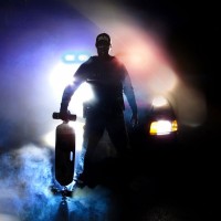 Green Bay's "Skateboard Cop" patrols city on longboard