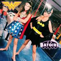 Gymnastics Challenge: Annie LeBlanc (Wonder Woman) vs Rebecca Zamolo (Batgirl)