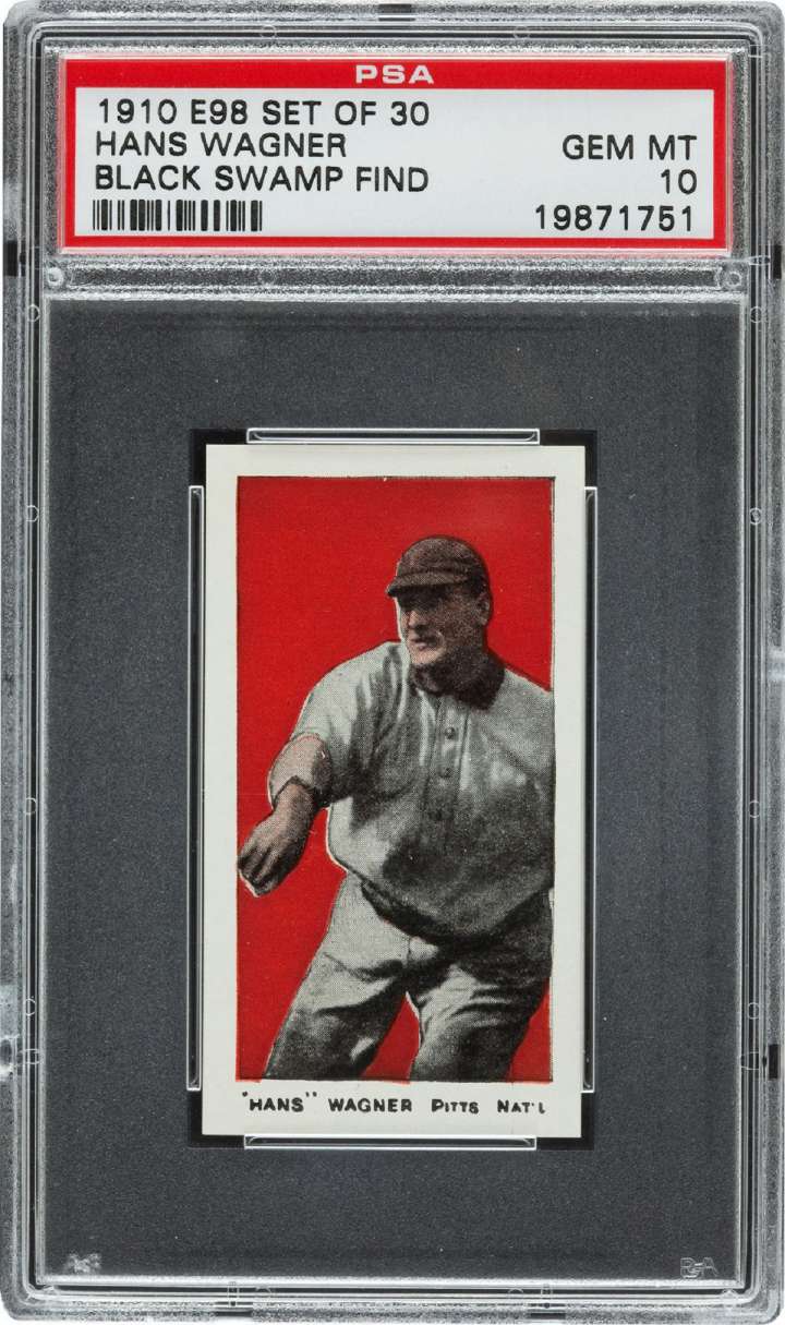 Honus Wagner, 1910 Standard Caramel baseball card