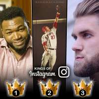 Kings of Instagram: David Ortiz, Mike Trout and Bryce Harper tops in followers among MLB stars