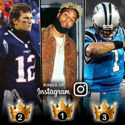 Kings of Instagram: Odell Beckham Jr, Tom Brady, Cam Newton have most followers among NFL stars