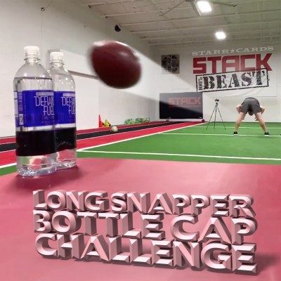 Long snappers accept Bottle Cap Challenge