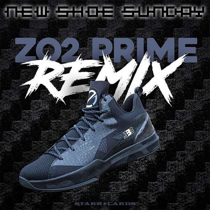 Lonzo Ball's ZO2 Prime Remix basketball shoe