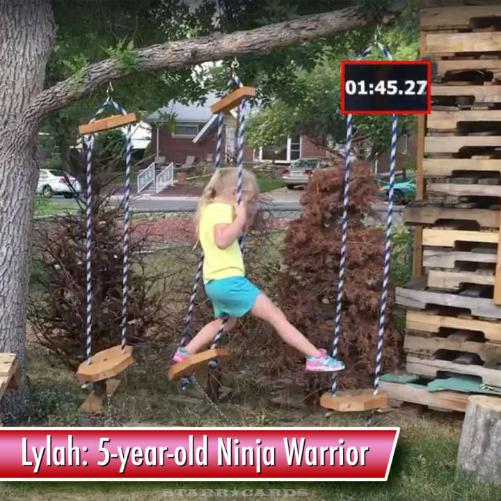 Lylah MacCall: 5-year-old American Ninja Warrior