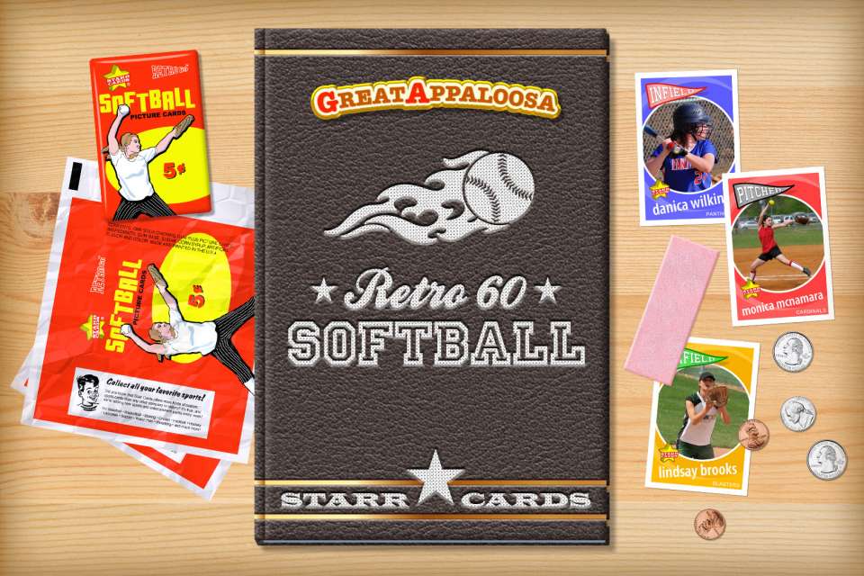 Make your own retro softball card with Starr Cards.