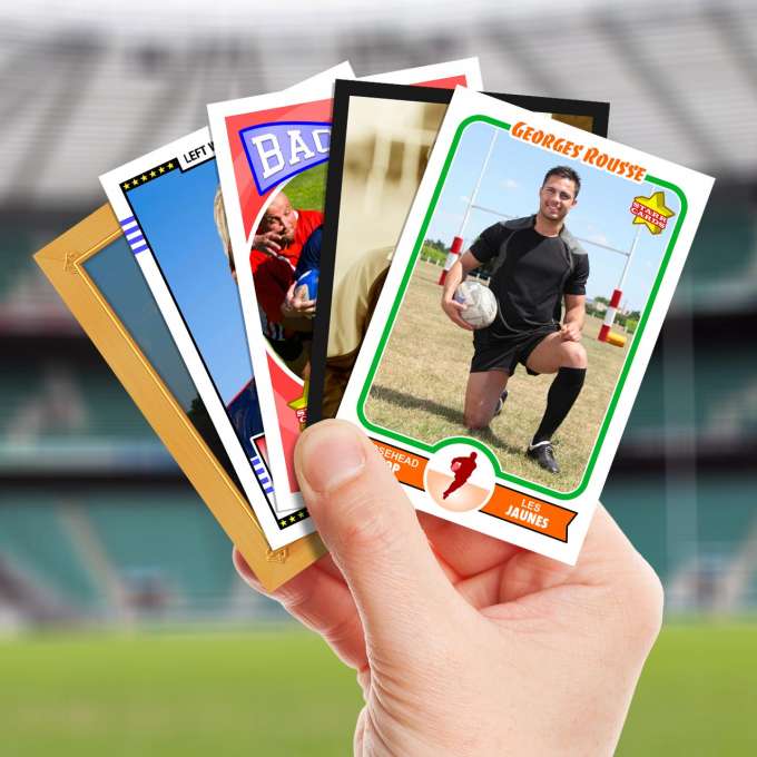 Make Your Own Rugby Card