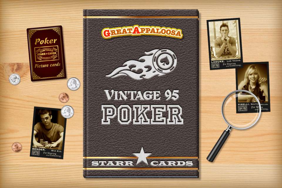 Make your own vintage poker card with Starr Cards.