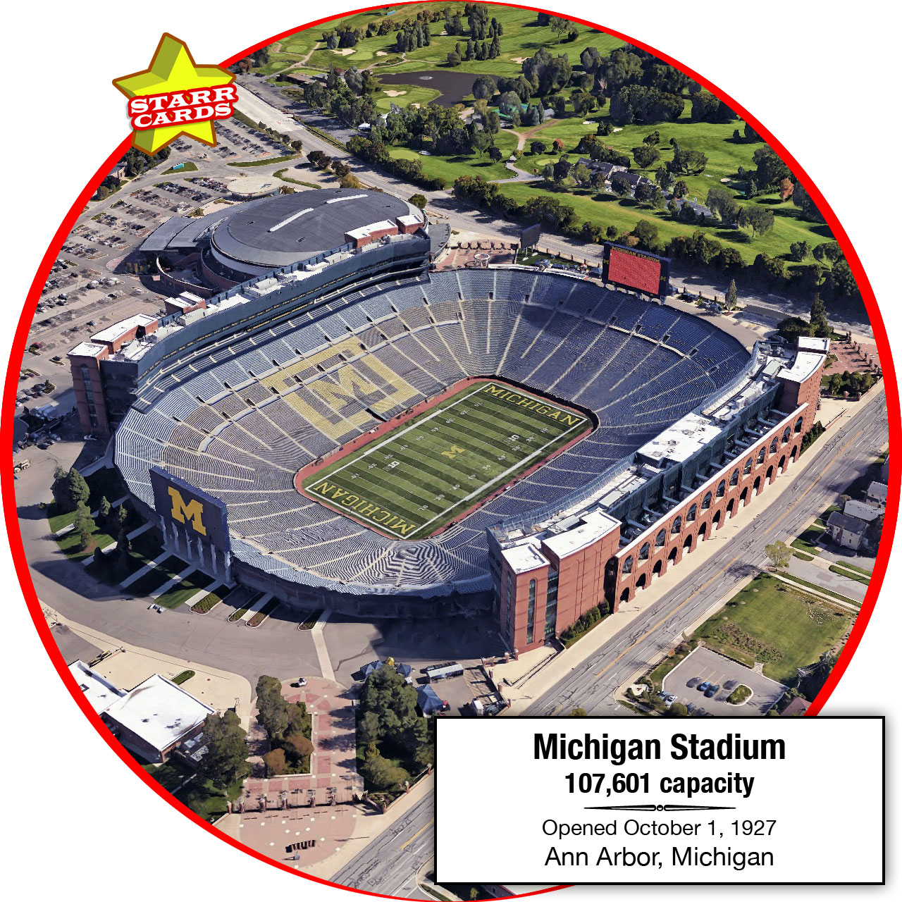 Michigan Stadium, Ann Arbor, Michigan: Home to the Michigan Wolverines