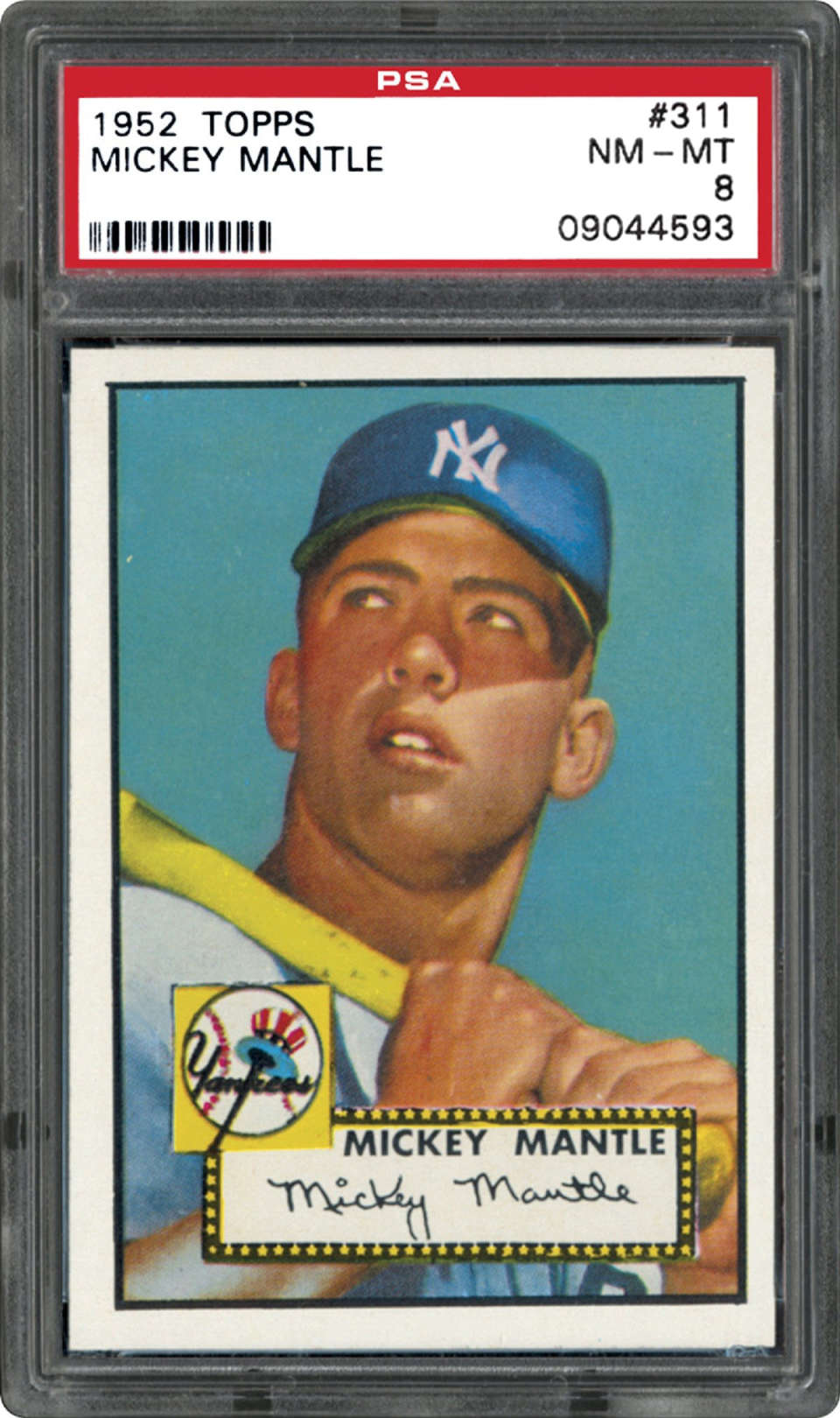 1952 Topps Mickey Mantle And Top Ten Valuable Baseball Cards