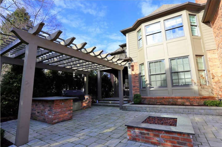 Miguel Cabrera's house for sale: Photo of back patio