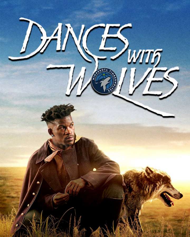 NBA Movie Remakes: Jimmy Butler in 'Dances with Wolves'