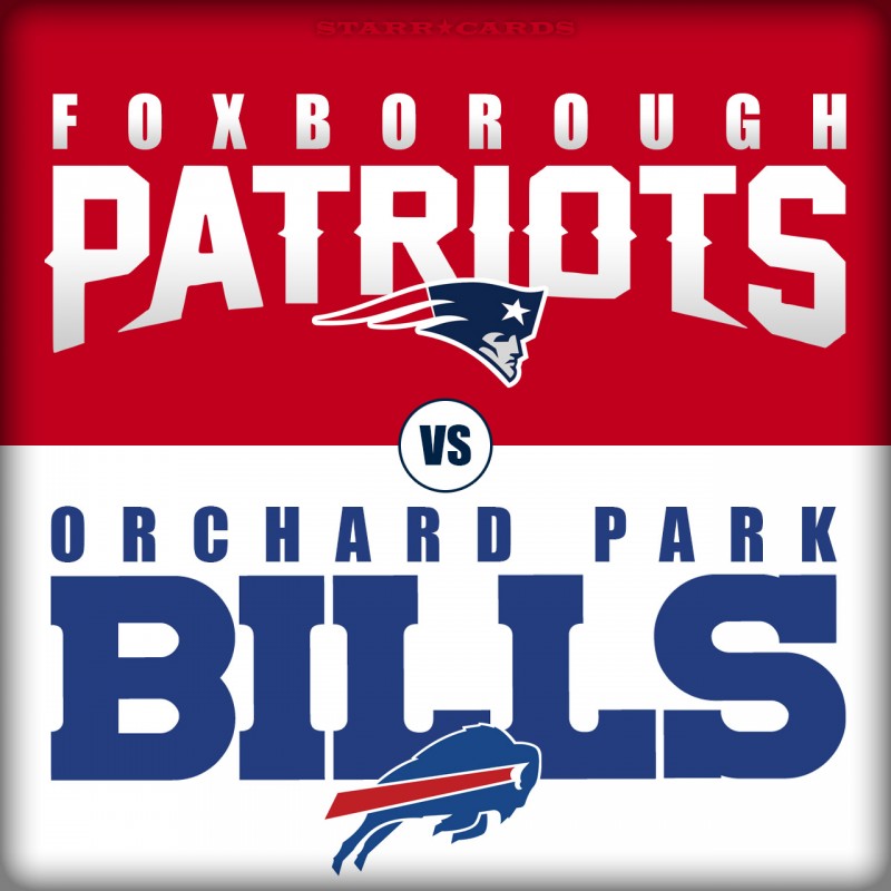 New England Patriots vs Buffalo Bills or Foxborough Patriots vs Orchard Park Bills?
