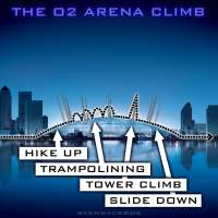 Night Scape takes on The O2 Arena with hike up, trampolining on roof, tower climb, slide down
