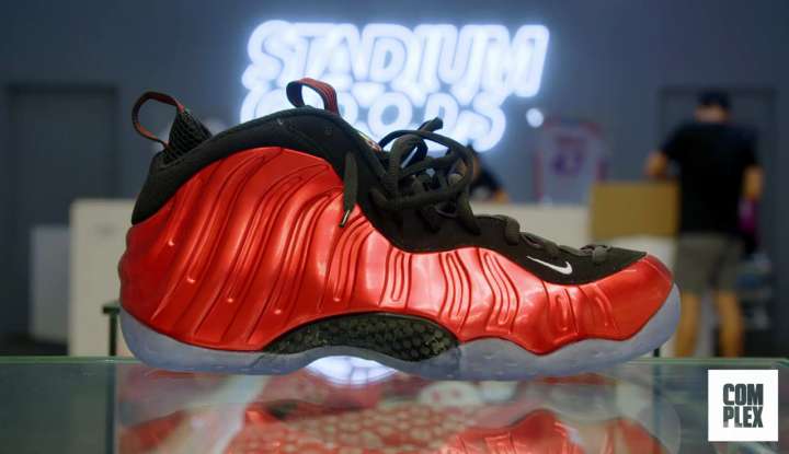 Nike Air Foamposite One bought by Roger Federer