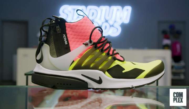 Nike Air Presto Mid bought by Roger Federer