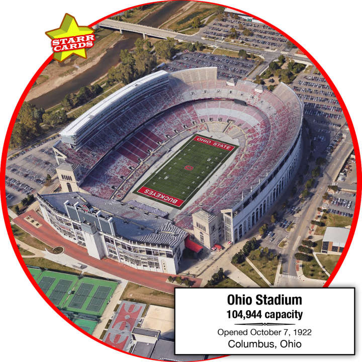 Ohio Stadium, Columbus, Ohio: Home to the Ohio State Buckeyes