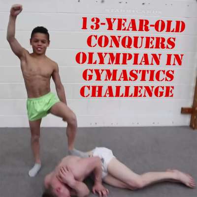 Olympian Nile Wilson defeated by 13-year-old gymnastics phenom Simon Toussaint