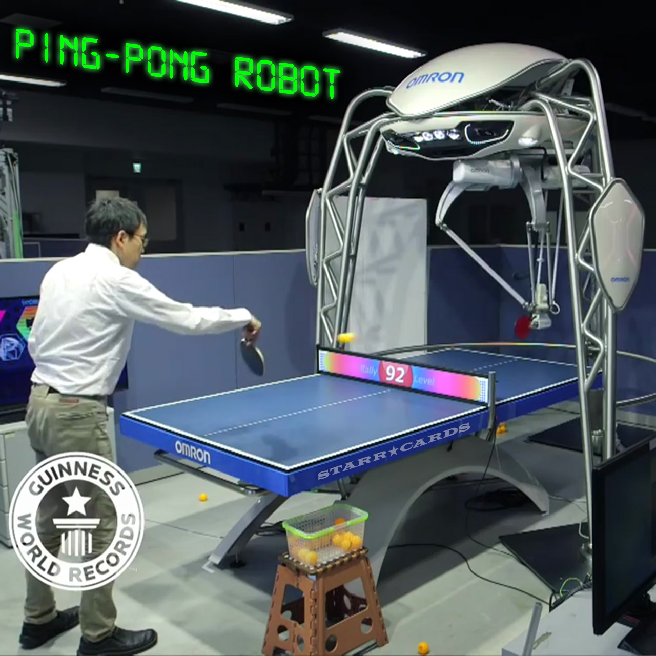 Omron Ping Pong Robot Aka Forpheus 