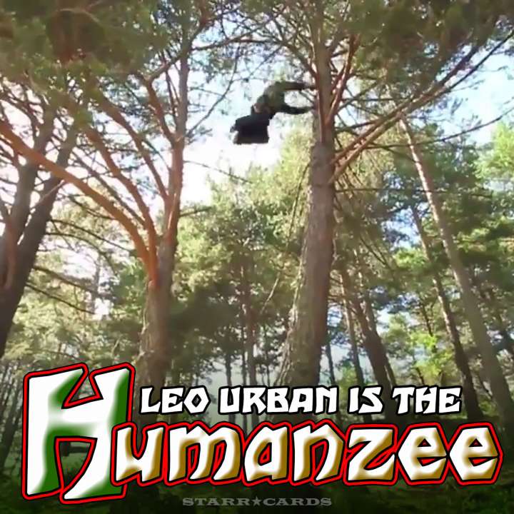 Part man, part chimpanzee, Leo Urban is all Humanzee