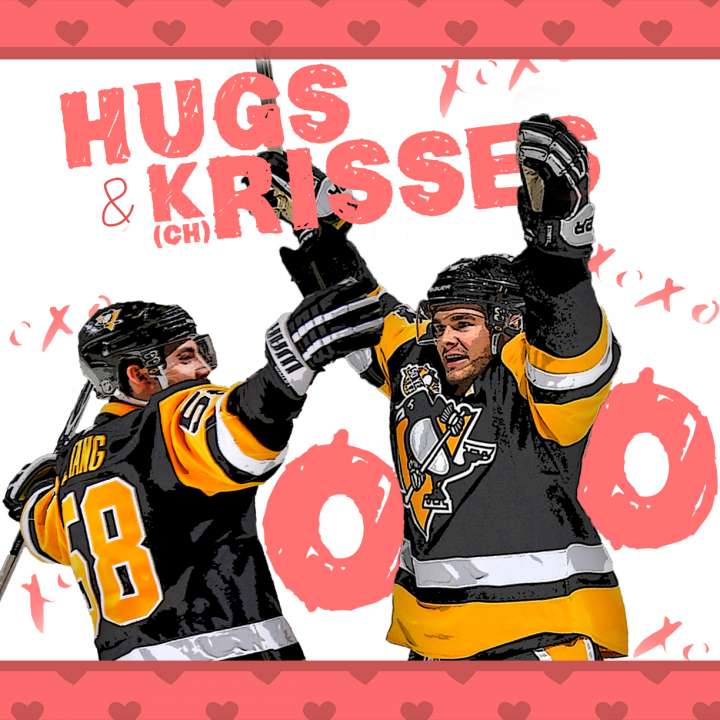 Pittsburgh Penguins Valentine from Chris Kunitz and Kris Letang