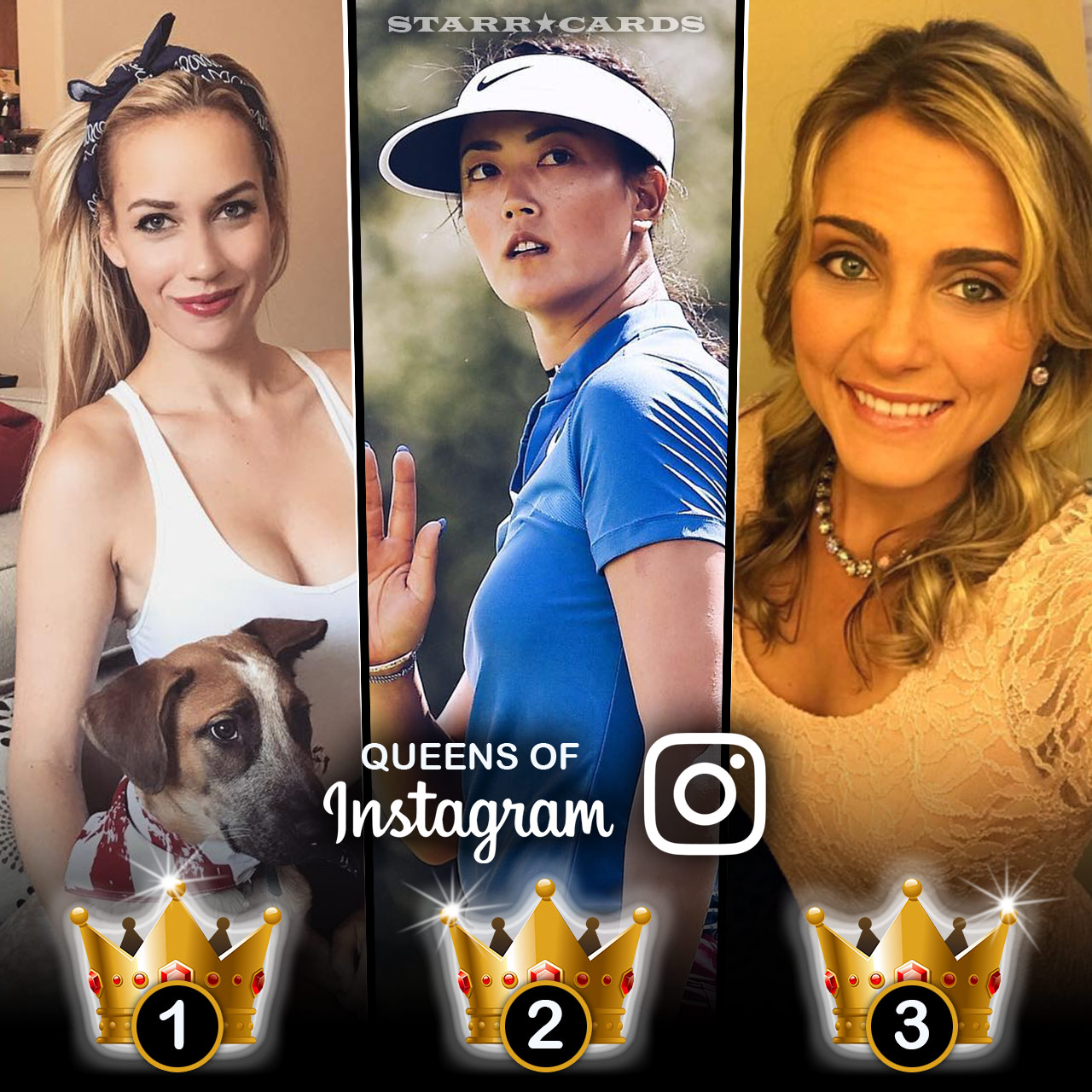 Instagram Queens Paige Spiranac Michelle Wie Lexi Thompson Top Golf