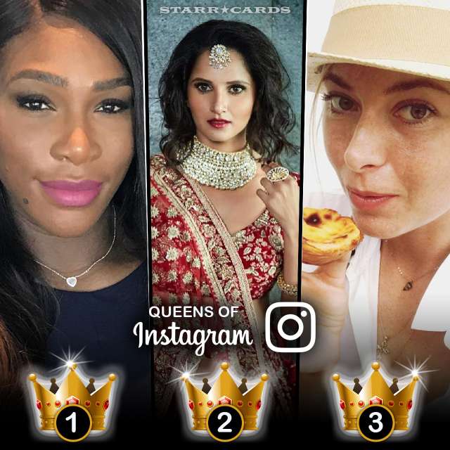 Queens of Instagram: Serena Williams, Sania Mirza, Maria Sharapova rule women's tennis in terms of followers