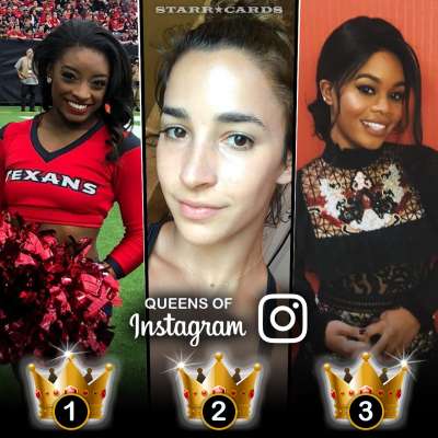 Queens of Instagram: Simone Biles, Aly Raisman and Gabby Douglas lead in followers among gymnasts