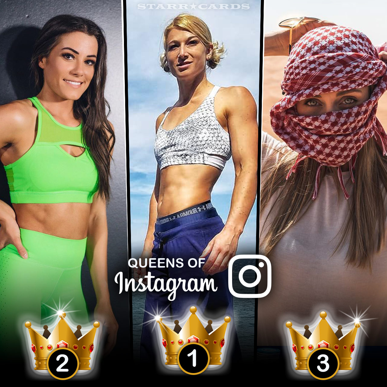 Queens of Ninja Warrior: Jesse Graff, Kacy Catanzaro, Katie McDonnell tops on Instagram