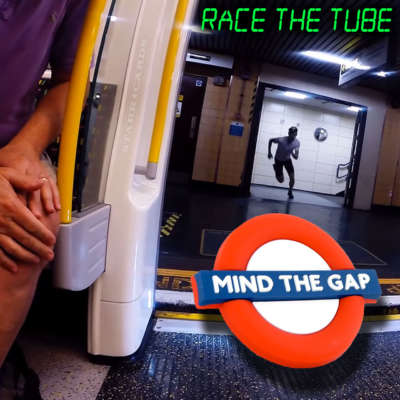 Racing the Tube on foot in London