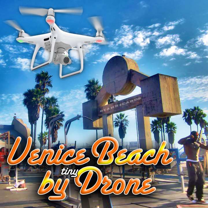 Take a tour of Venice Beach Recreation Center by GoPro outfitted tiny drone