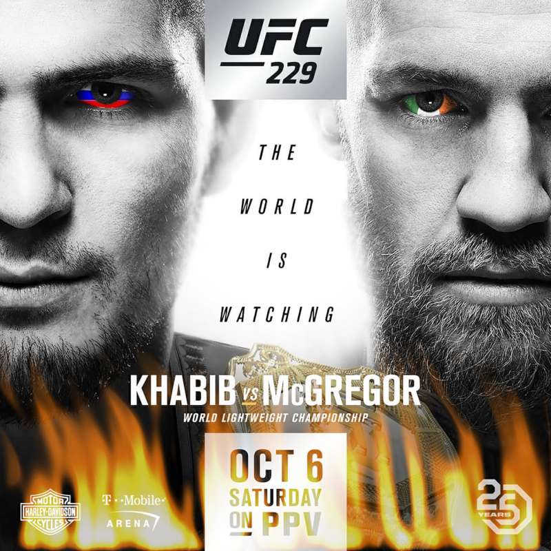 UFC 229 Khabib Nurmagomedov vs Conor McGregor