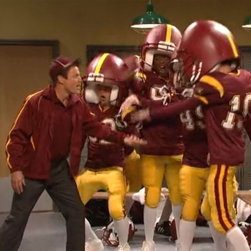Woody Harrelson appears as a high school football coach on SNL