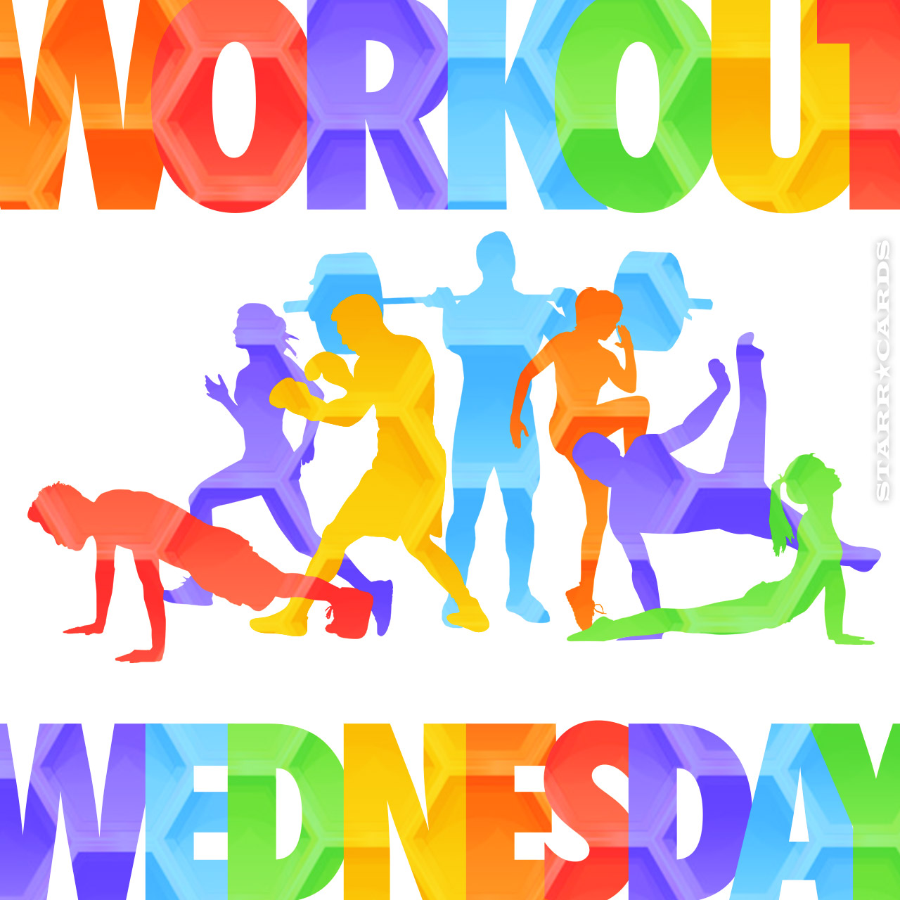 Wednesday Gym Illustration Vector Download